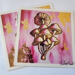 Print - Original Painting &quot;Fungi Cluster&quot;