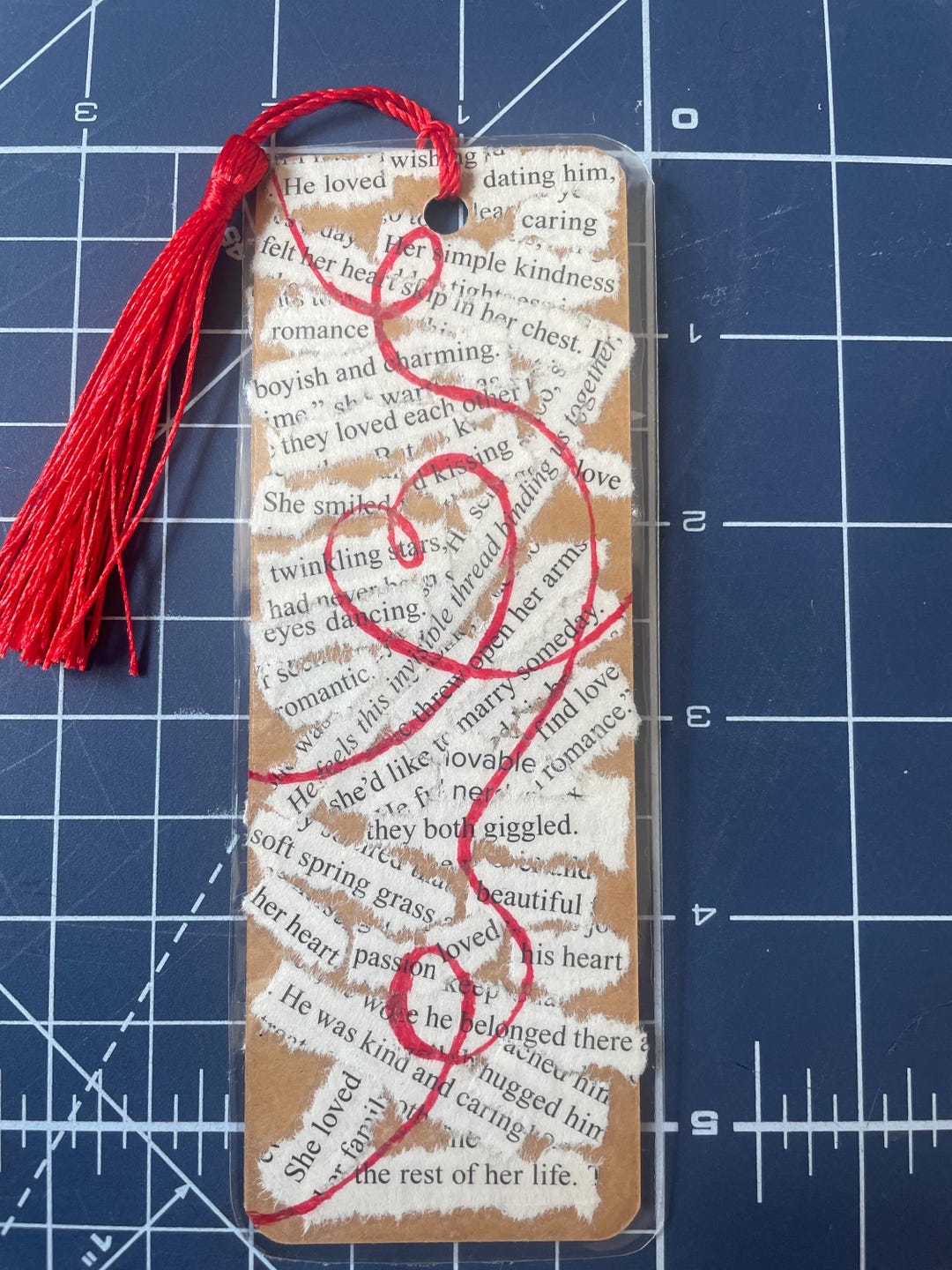 Bookmarks Rhyms Romance Poem Bookmark - Etsy