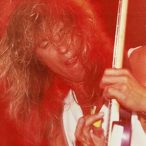 George Lynch of Dokken / Lynch Mob - Music Print Ad Photo - 1990
