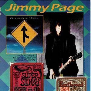 Jeff Beck & Jimmy Page Yardbirds 2003 Print Photo Ad - Etsy 日本