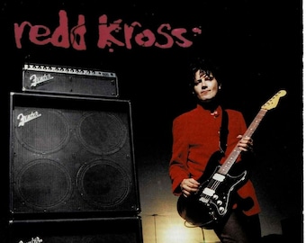 Eddie Kurdziel de Redd Kross - FENDER GUITARS - 1997 Anuncio impreso