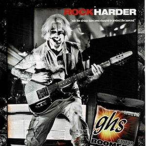 JOHN 5 - John Lowery - GHS Strings - #3 - Print Advertisement