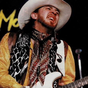 Stevie Ray Vaughan - SRV - 2003 Music Print Ad Photo