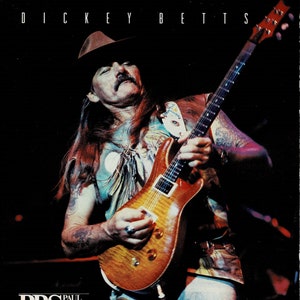 Dickey Betts of Allman Brothers - PRS Guitars - 1995 Print Advertisement