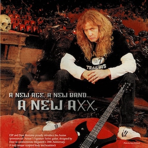 Dave mustaine axxion top