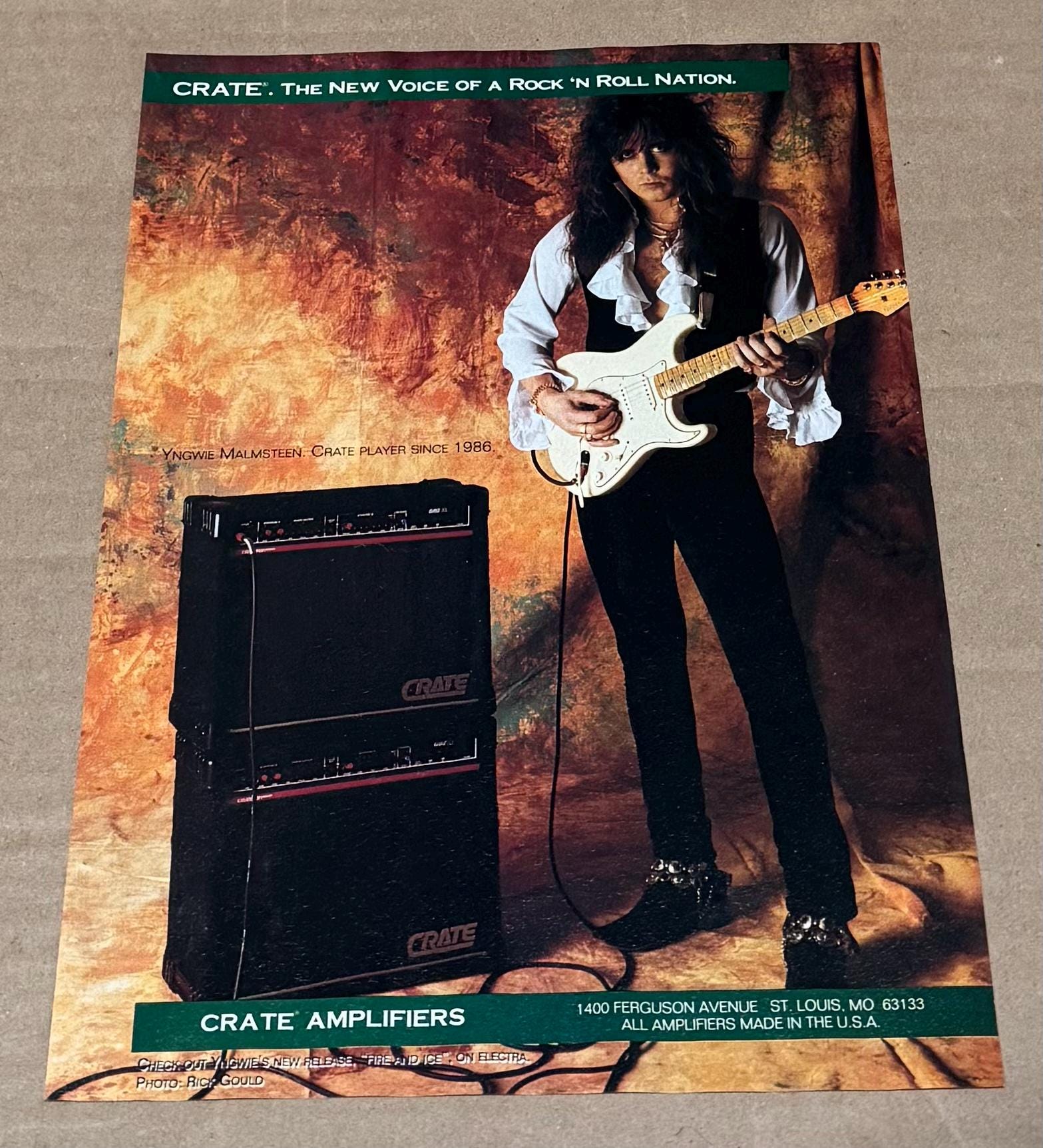 Yngwie Malmsteen Poster - Etsy