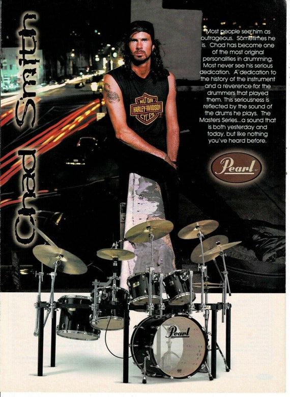 Chad smith pearl drums online