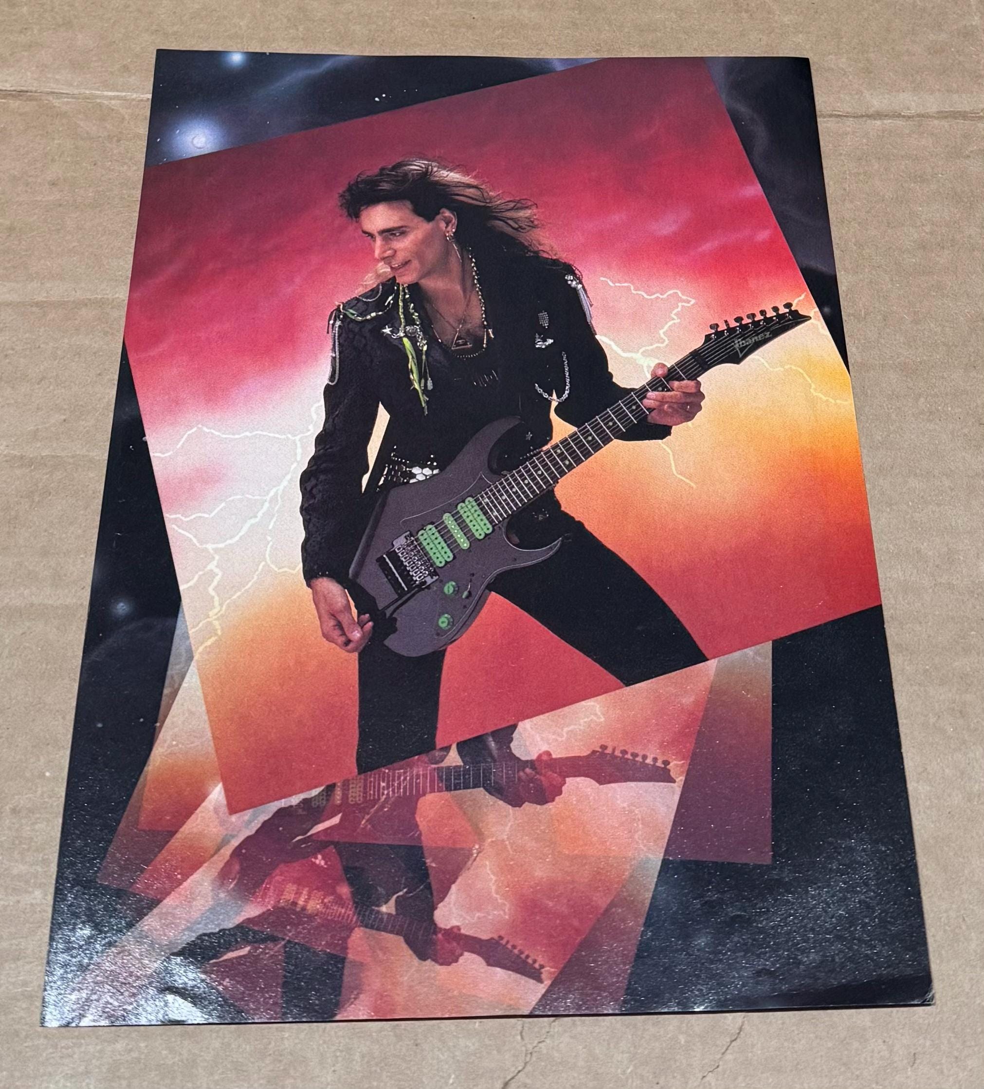 STEVE VAI - Music Print Ad Photo - 1991 - Etsy