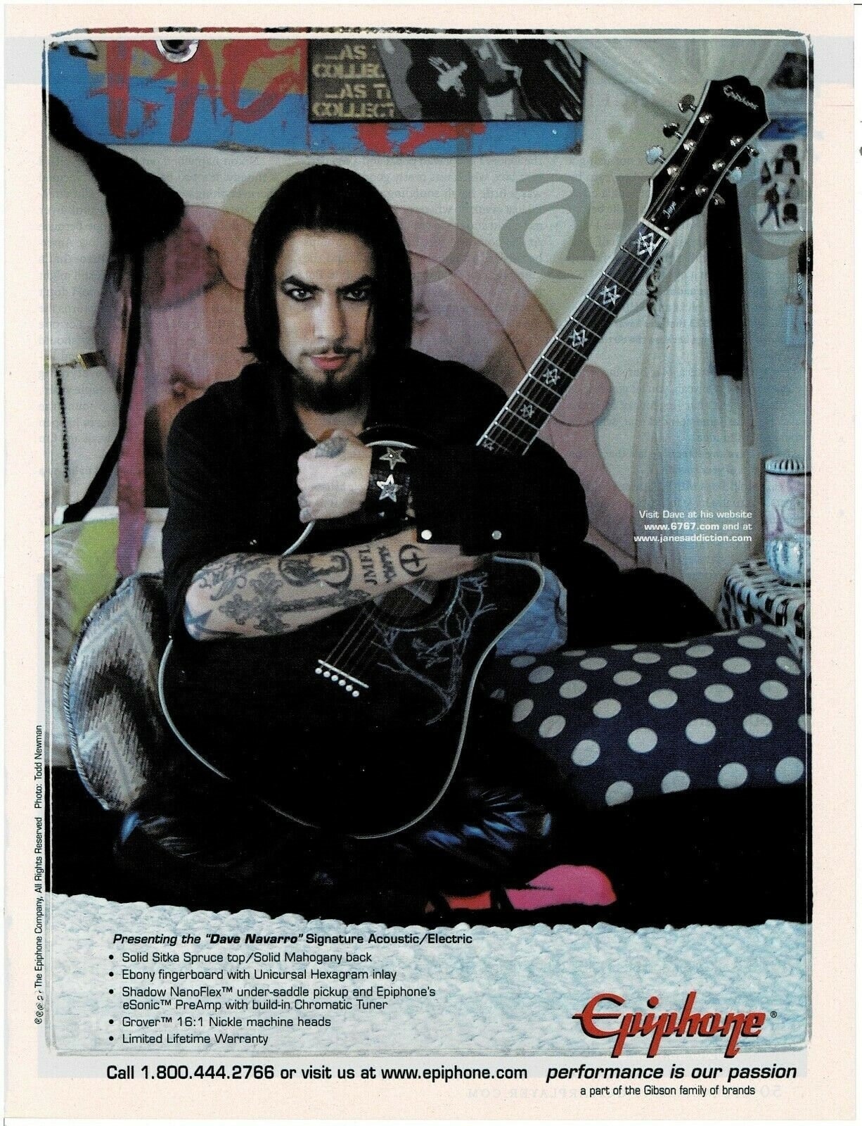 Epiphone Dave Navarro