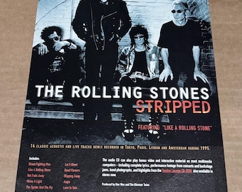 Rolling Stones Rare Signed Numbered 1976 Europe Tour Poster Art