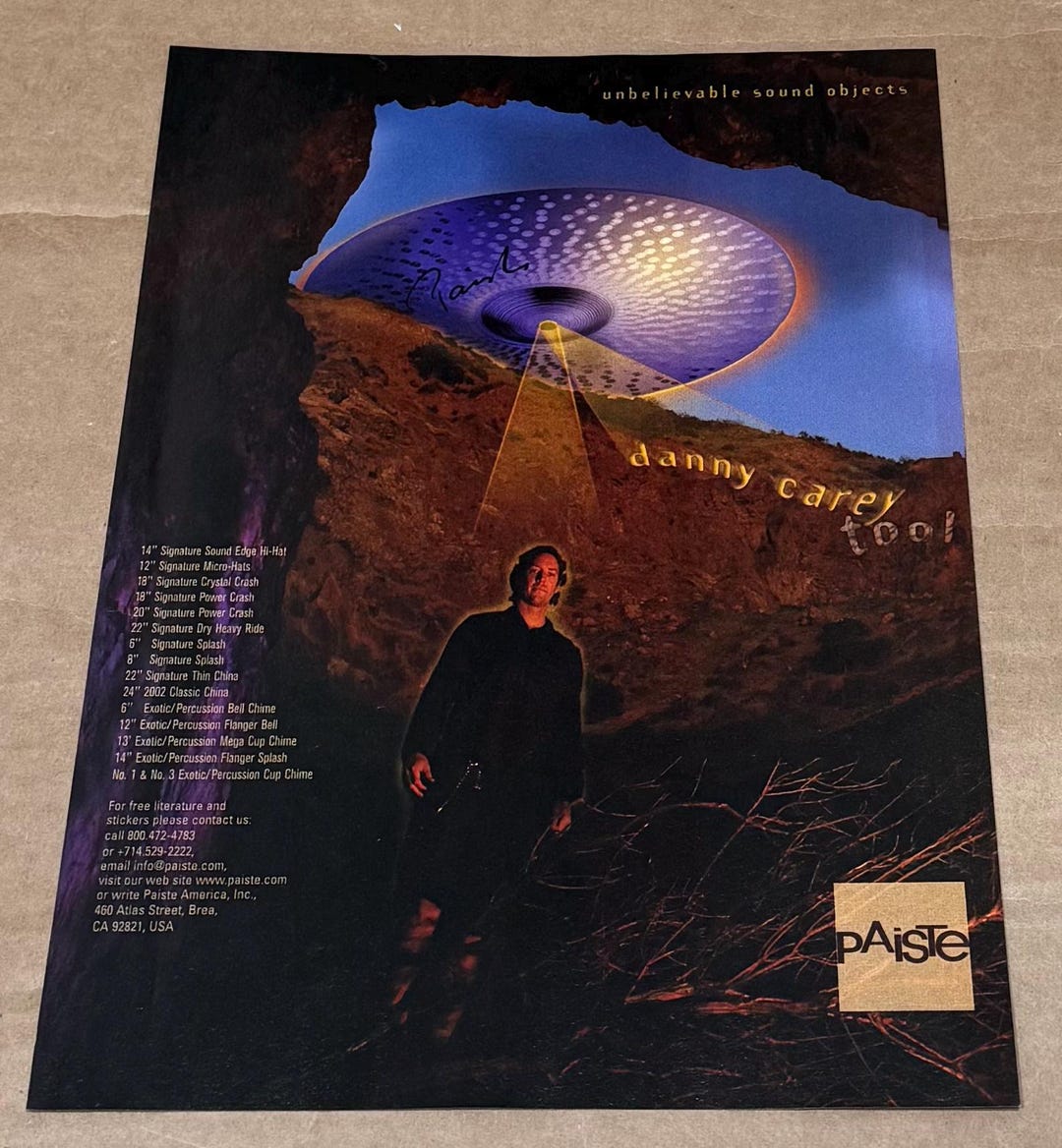 tool danny carey　ポスター　2枚セット il_1080xN.6896221457_igrw.jpg