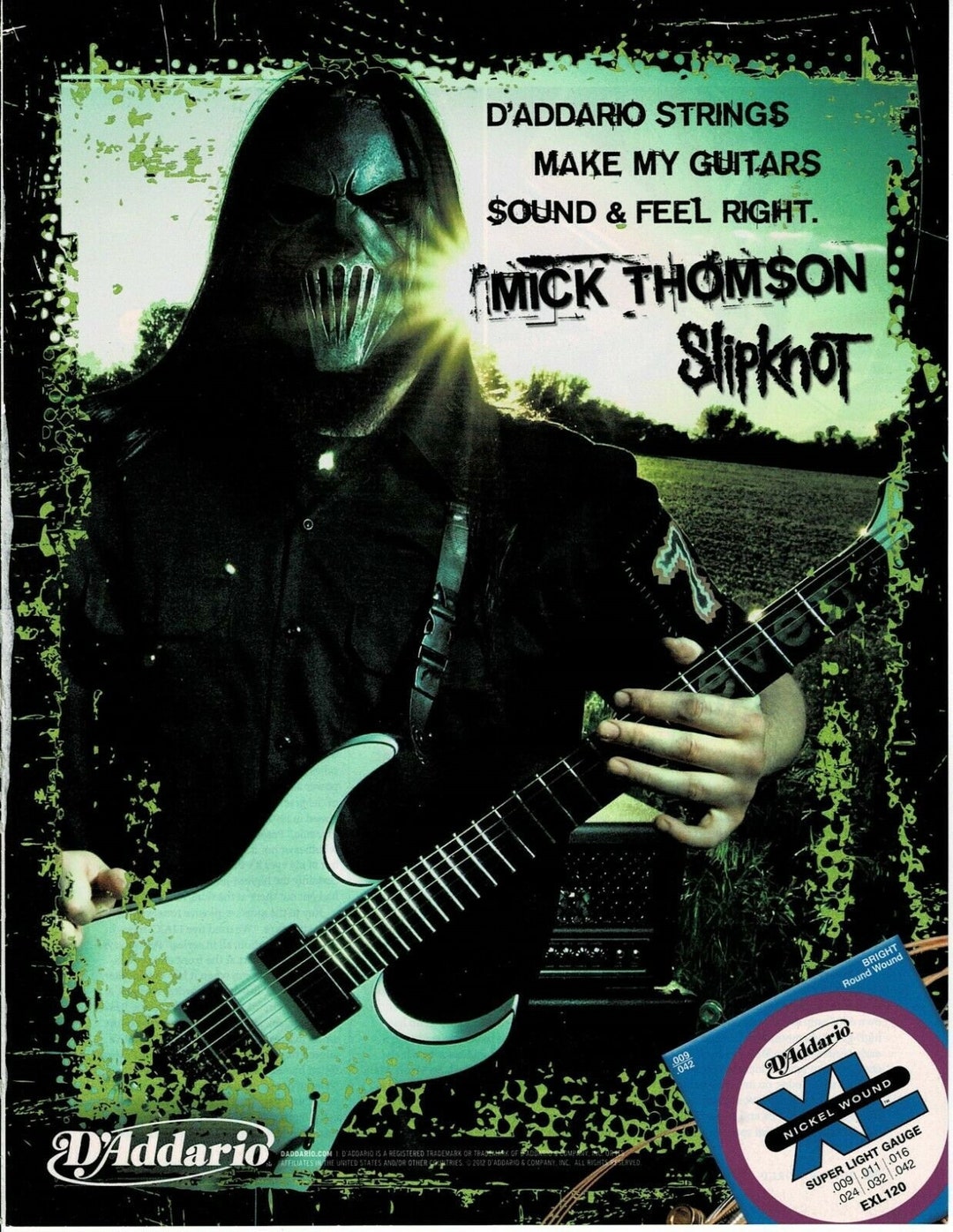 Mick thomson string sale gauge