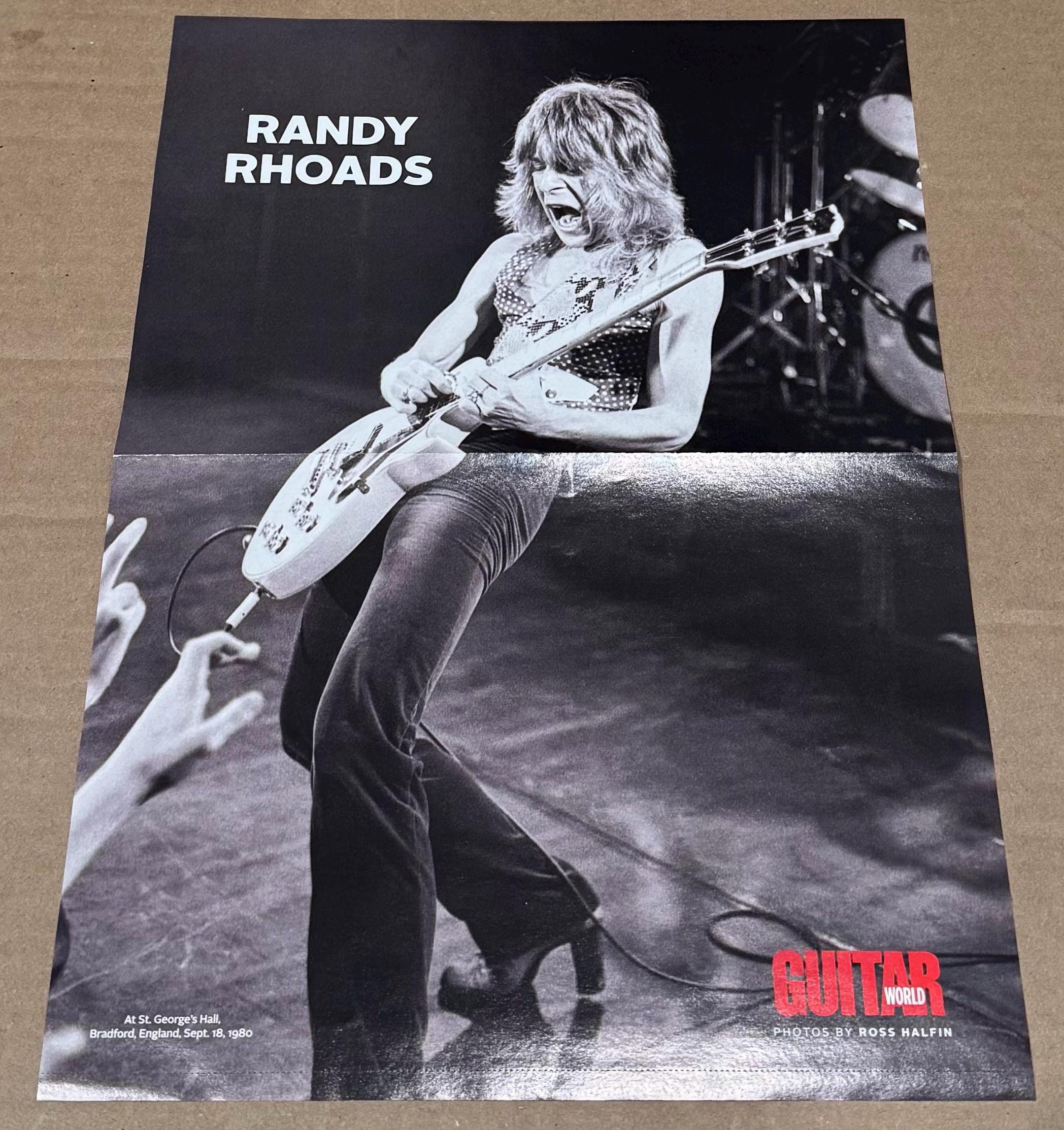 Randy Rhoads Poster 24x36 | Portrait Color
