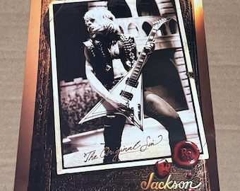 RANDY RHOADS - The Original Sin - Jackson Guitars - 2003 Print Ad