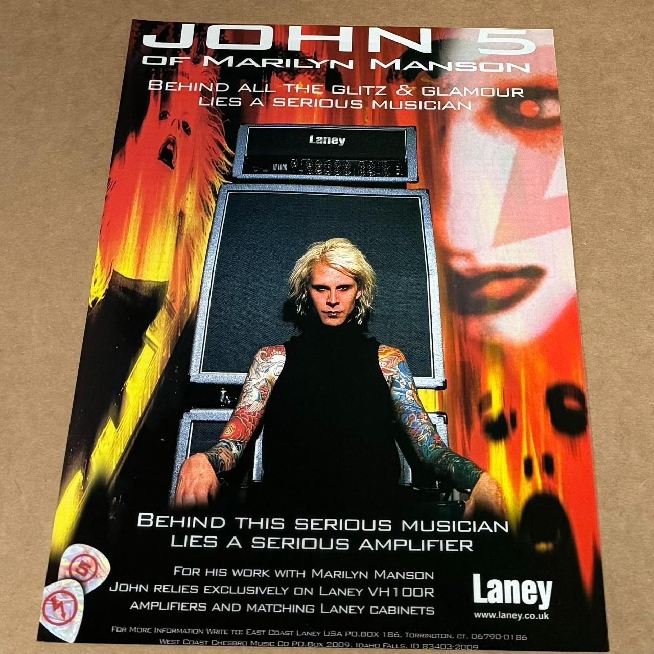 Vintage Marilyn Manson Poster - Etsy Canada