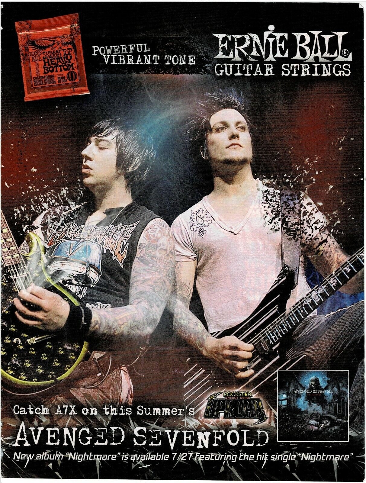 Avenged Sevenfold Synyster Gates Seize The Day