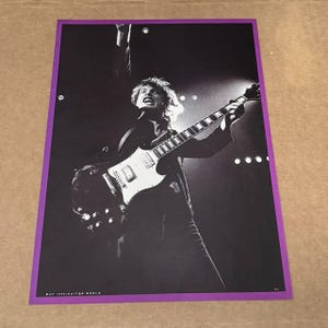 Angus Young of AC/DC - 1995 - Music Print Ad Photo