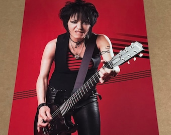 Joan Jett - Music Print Ad Photo