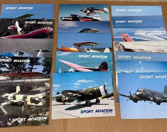 SPORT AVIATION - Magazines Lot of 17 - Years 1982 & 1983
