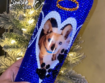 Pre Order Memorial Bling Tumbler please read order listing before ordering!