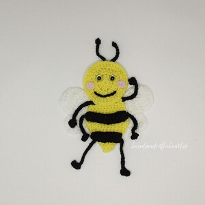 Crochet Bee Applique/Embellishment