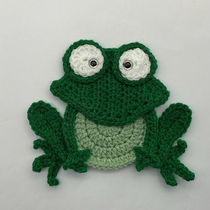 Crochet Frog Applique/Embellishment