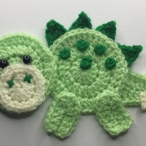 Crochet Green Dinosaur