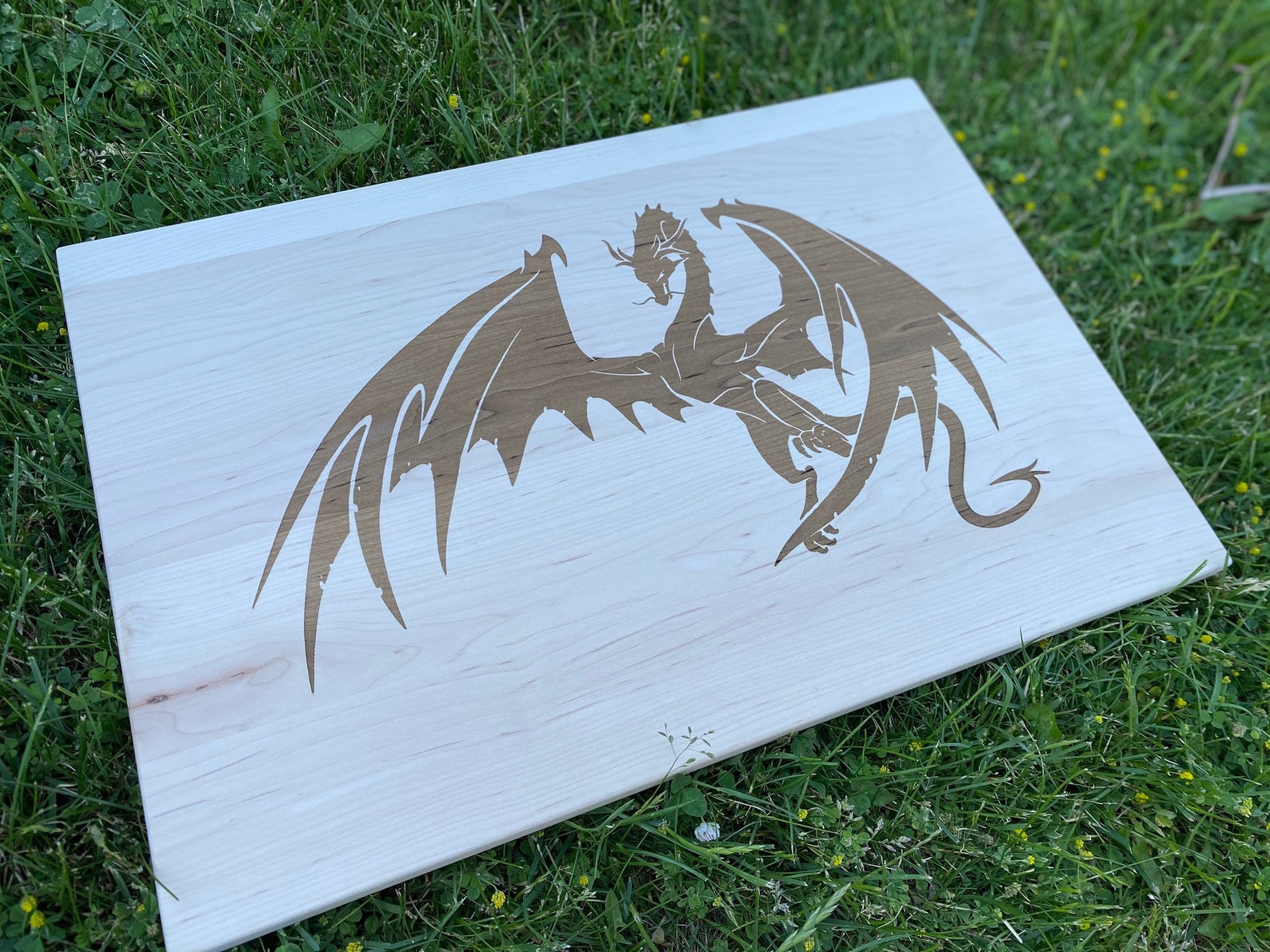 Dragon Cutting Board | Etsy