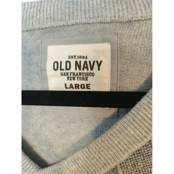 Vintage Old Navy Men's V neck Sweater pullover ju… - image 6