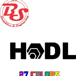 HODL Hex Filled 5555 Club HEXican HEXFlex Logo Crypto Etherium Parachoques Coche Vinilo Calcomanía Etiqueta portátil iphone coche camión ventana CryptoWearz.net