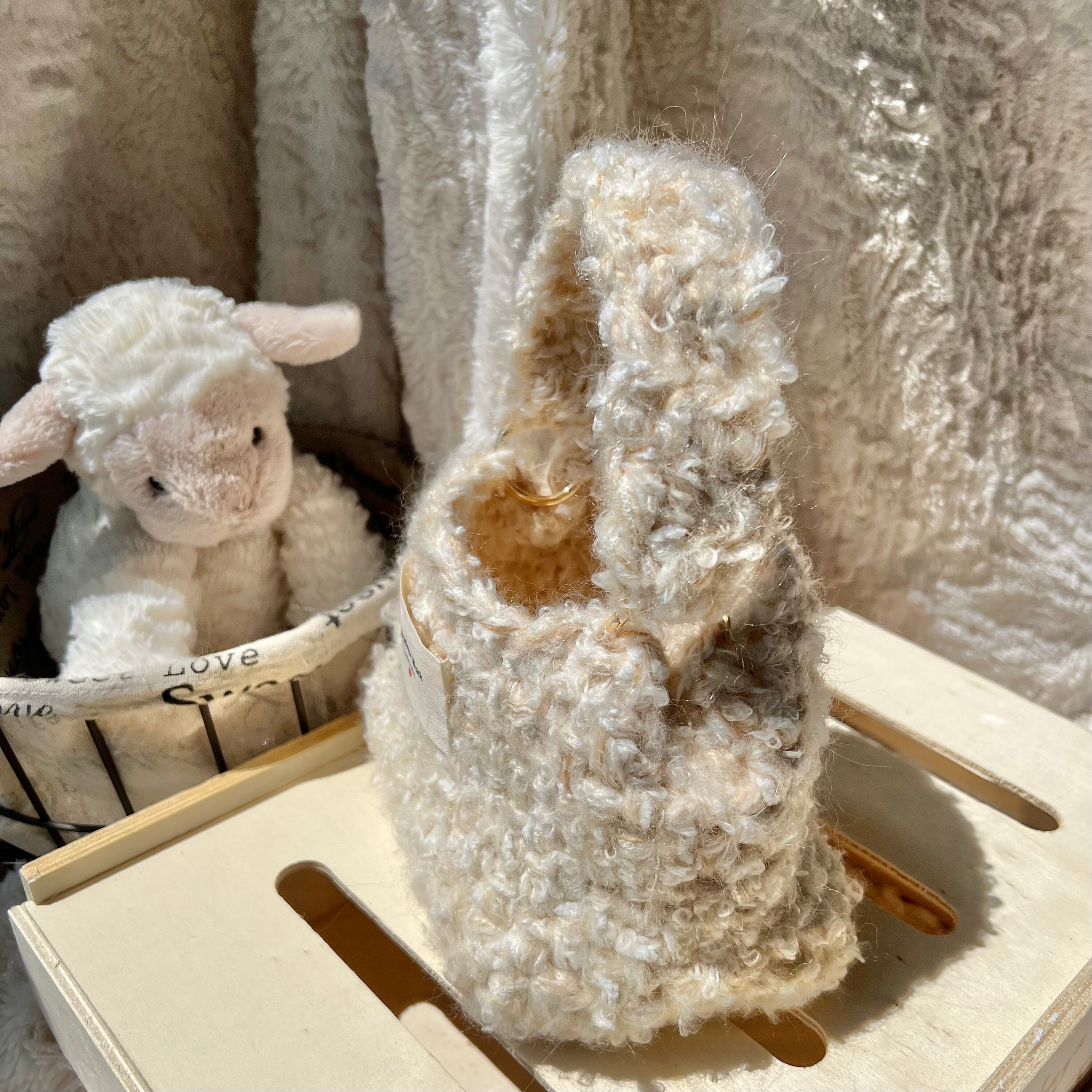 Crochet Handle Bag Crochet Bag Crochet Purse Handmade Crochet Bag