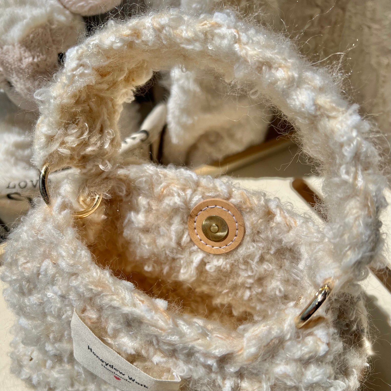 Crochet Handle Bag Crochet Bag Crochet Purse Handmade Crochet Bag