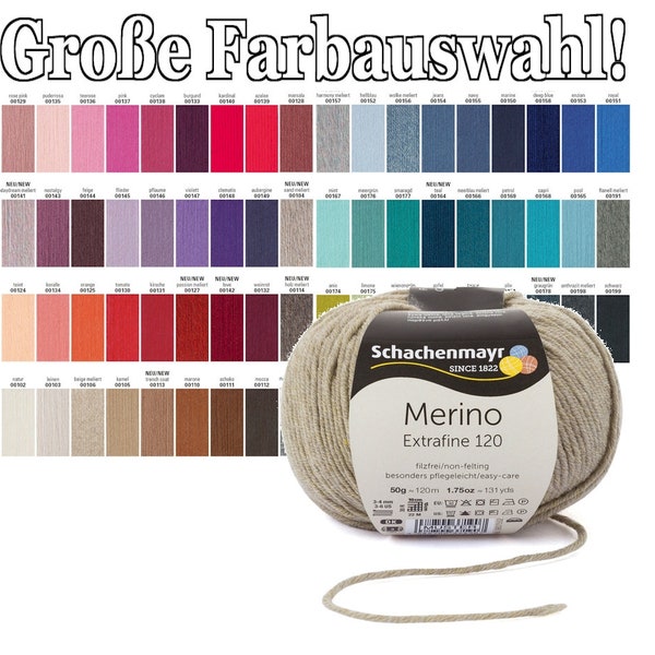 Schachenmayr Merino Extrafine 120