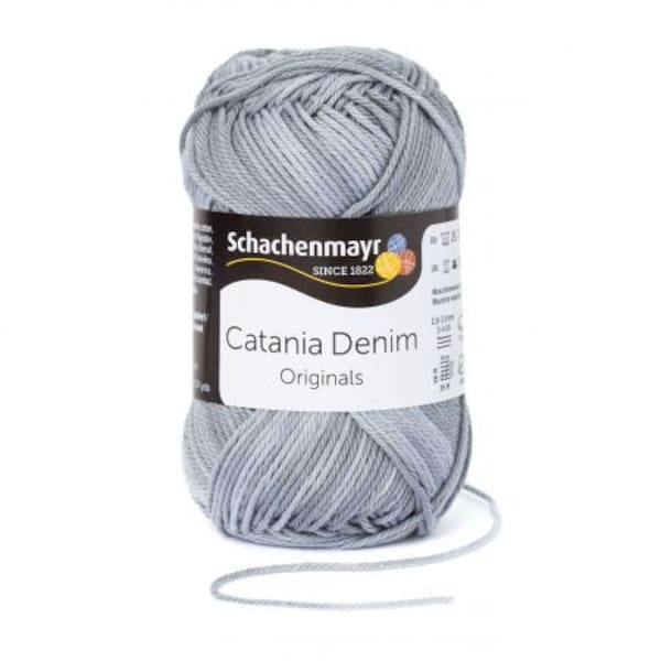 Catania Denim Schachenmayr 100% cotton jeans look 50g=125 m, 13 colors