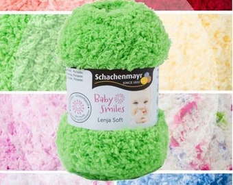 Baby Smiles Lenja Soft de Schachenmayr 85 m=25g/ Analogue à Alize Softy