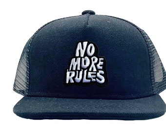 No More Rules Toddler Hat, Kids Hat, Baby Hat, Boy Hat, Kids Gift, Baby Gift, Cool Hat, Cool Kid hat