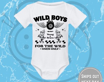 Wild Boys Onesie, Wild Boy shirt, Wild Kids Onesie, Baby Gift, Onesie Gift, Boys Onesies, Gifts for a Baby Boy