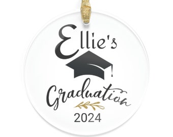 Graduation Gift Ornament | Acrylic| Customizable Name & Date