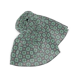 50 Inch Square Scarf Head Wrap or Tie |  | Silky Soft Chiffon Material |  Wear as a Shawl, Hijab or Handkerchief