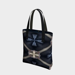 Royal Royal Blue Tote Bag Vegan Leather image 1