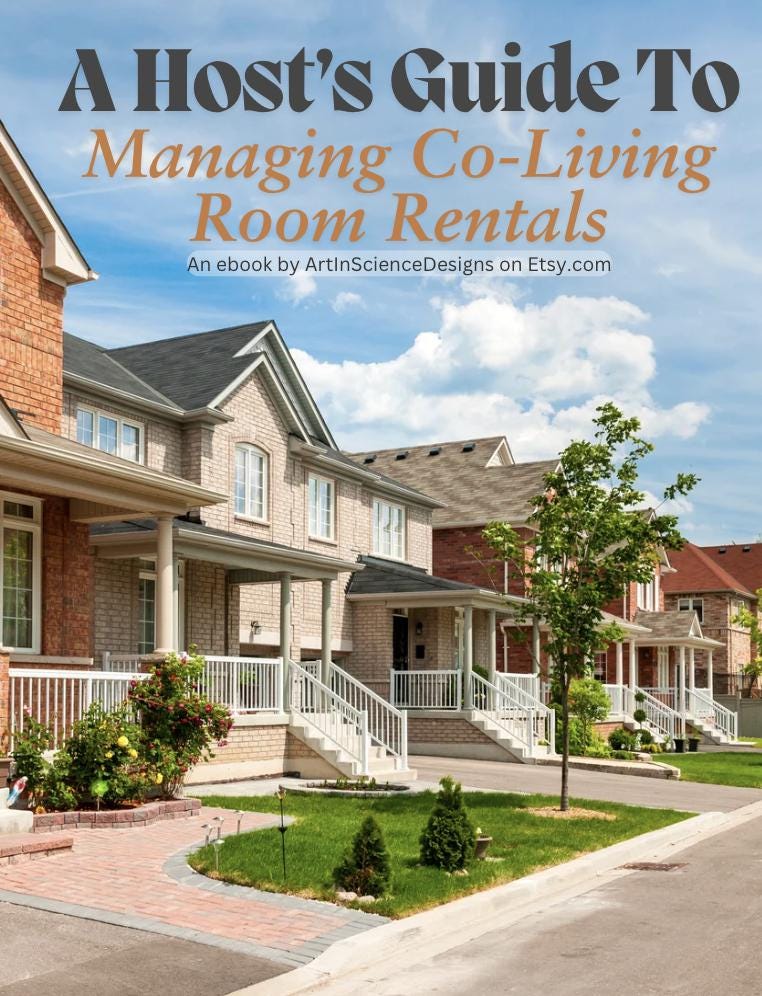 Etsy product for landlords from ArtInScienceDesigns