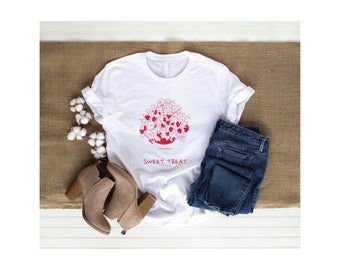 Ladies' T-Shirt | Strawberry Sweet Treat | Garden Variety Collection