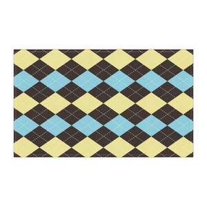 Tea Towel 18in x 30 in Argyle Pops Design image 2