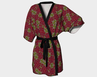 Kimono Robe | Highlands Red Color Theme
