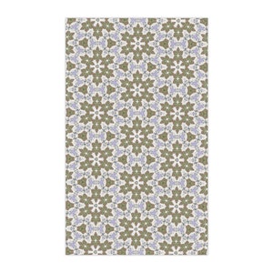 Kitchen Towel Purple Cloves Design 18 by 30 inches image 2