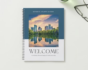 Rental Welcome Guide Book: Guest House Rules for Short & Mid Term Hosting (Digital Download)
