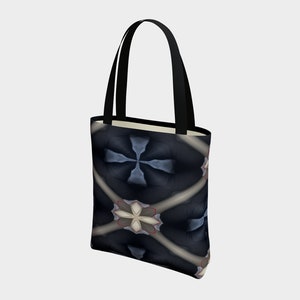 Royal Royal Blue Tote Bag Vegan Leather image 3