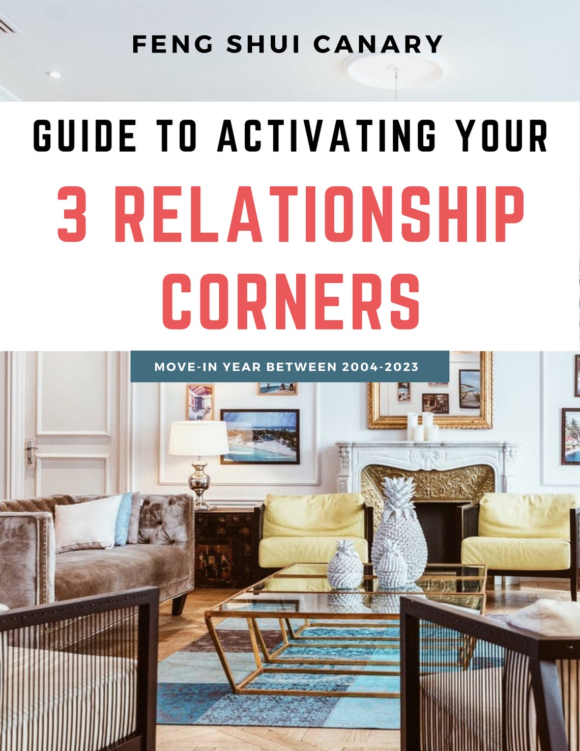 3 Feng Shui Relationship Corner Activation Move in year Etsy España