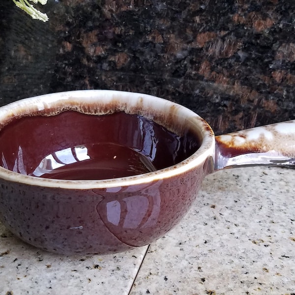 Vintage McCoy Onion Soup Bowl