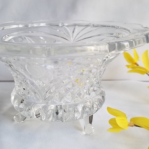 Glass PEDESTAL BOWL/COMPOTE/Centerpiece
